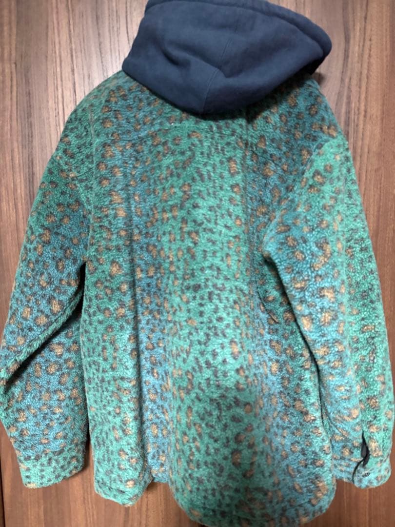 Supreme【23AW】Fleece ZipUp Hooded　Leopard