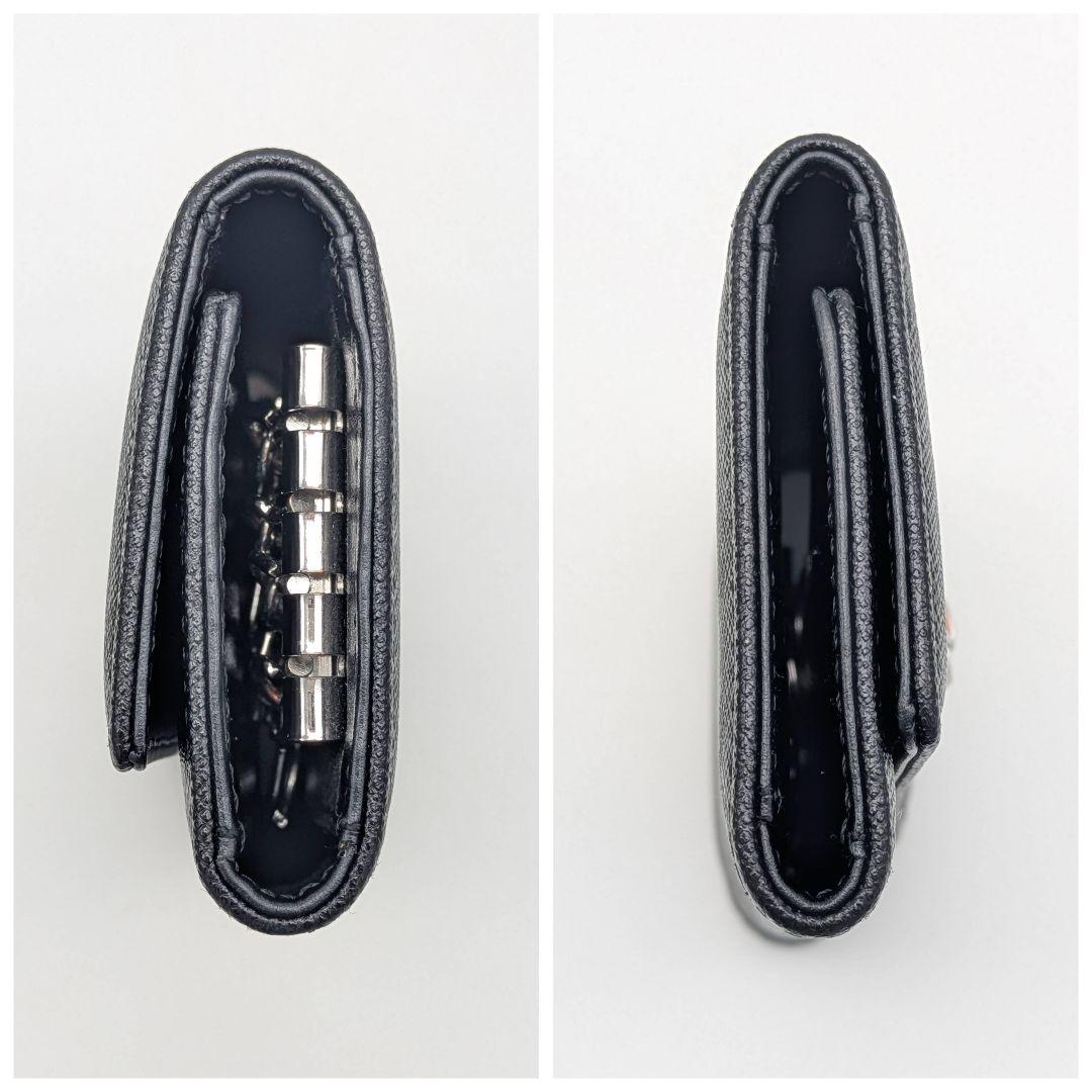 ヴィヴィアンウエストウッド 4連 キーケース ディアマンテ ブラック レッド