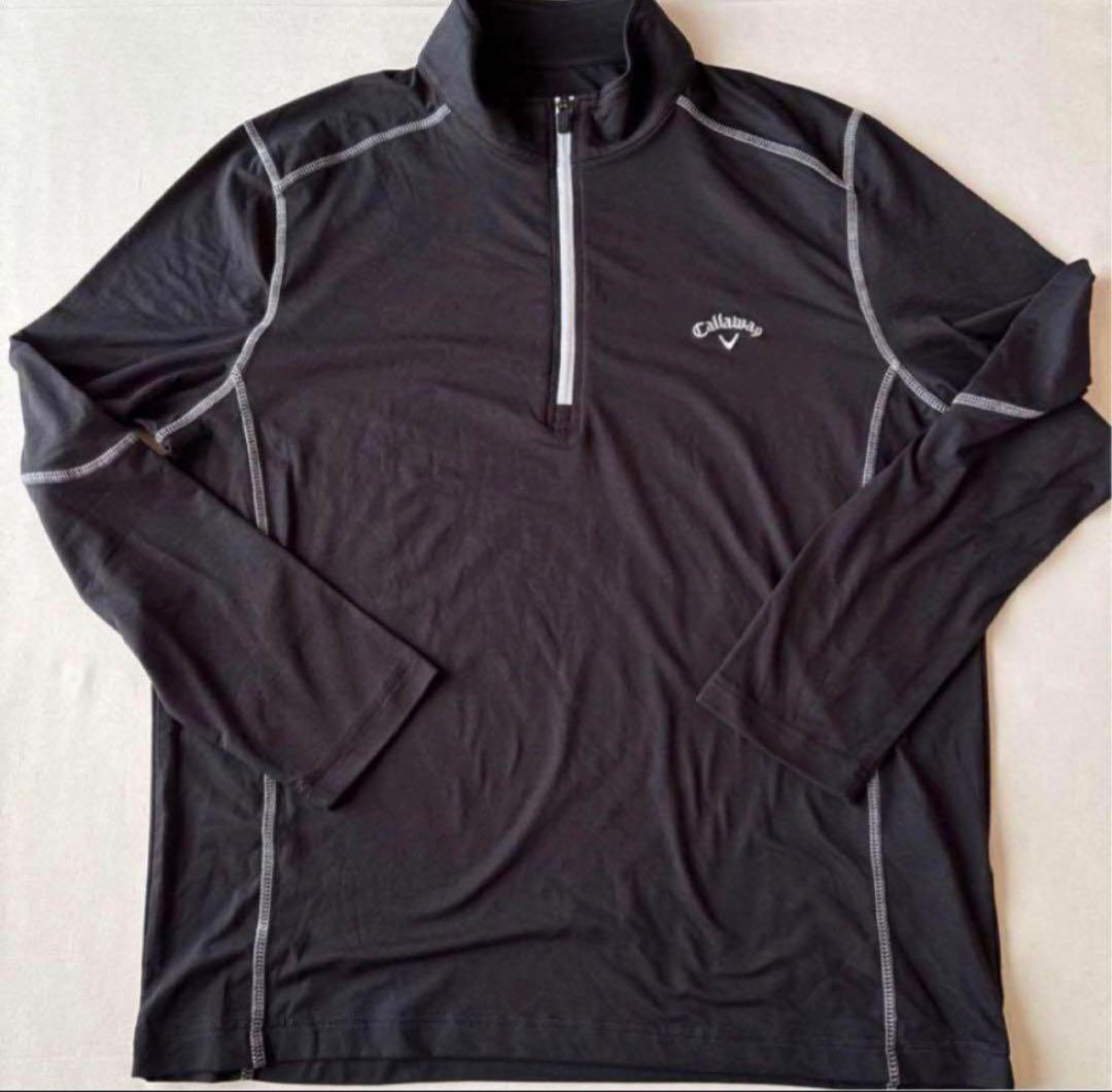 B280 新品ゴルフウェアCallway2点セット　ベスト&プルオーバー (L)