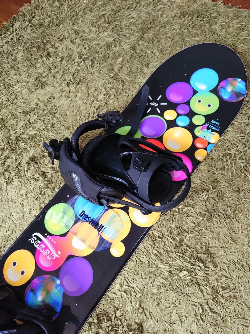 スノーボード セット HEAD 美品 128 ジュニア キッズ 子供