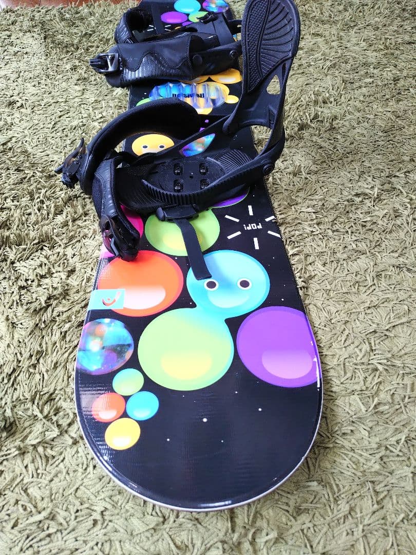 スノーボード セット HEAD 美品 128 ジュニア キッズ 子供