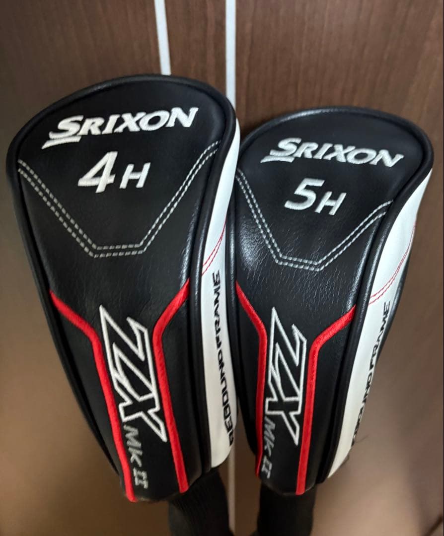 Srixon ZX MKII ハイブリッド 4番 6番 スチールシャフト S