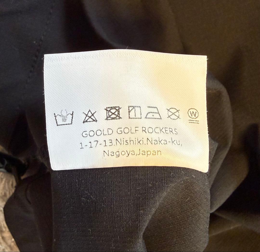 GOOLD GOLF ROCKERS ブラックシャツ