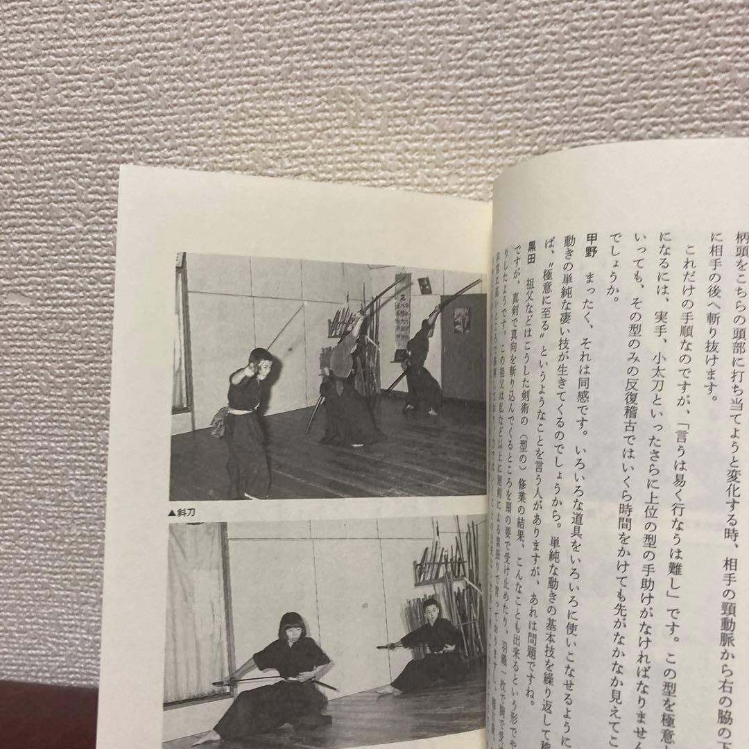 絶版‼️極稀少❗️武道！武術！格闘技！合気！黒田鉄山先生✖️甲野善紀先生　武術談義