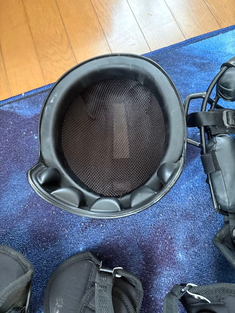 Mizuno キャッチャー用プロテクター JSR ブラックセット