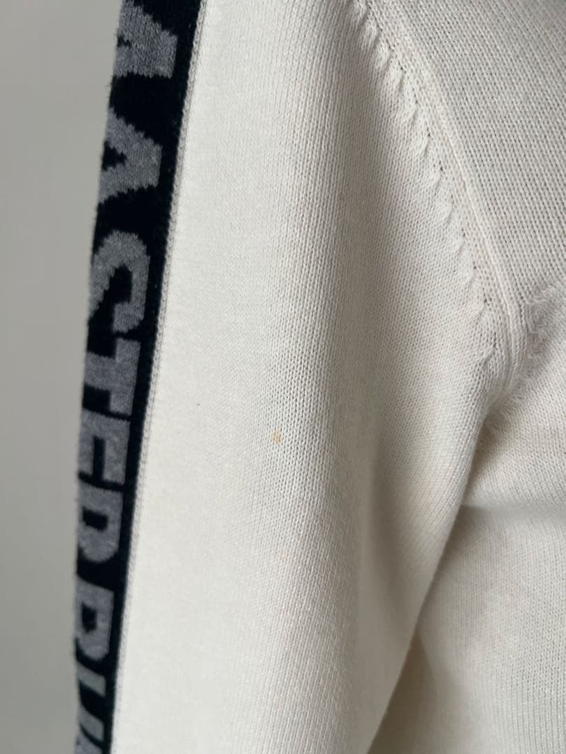 おばゆき様 パーリーゲイツ マスターバニー コットンカシミア　サイドロゴセーター