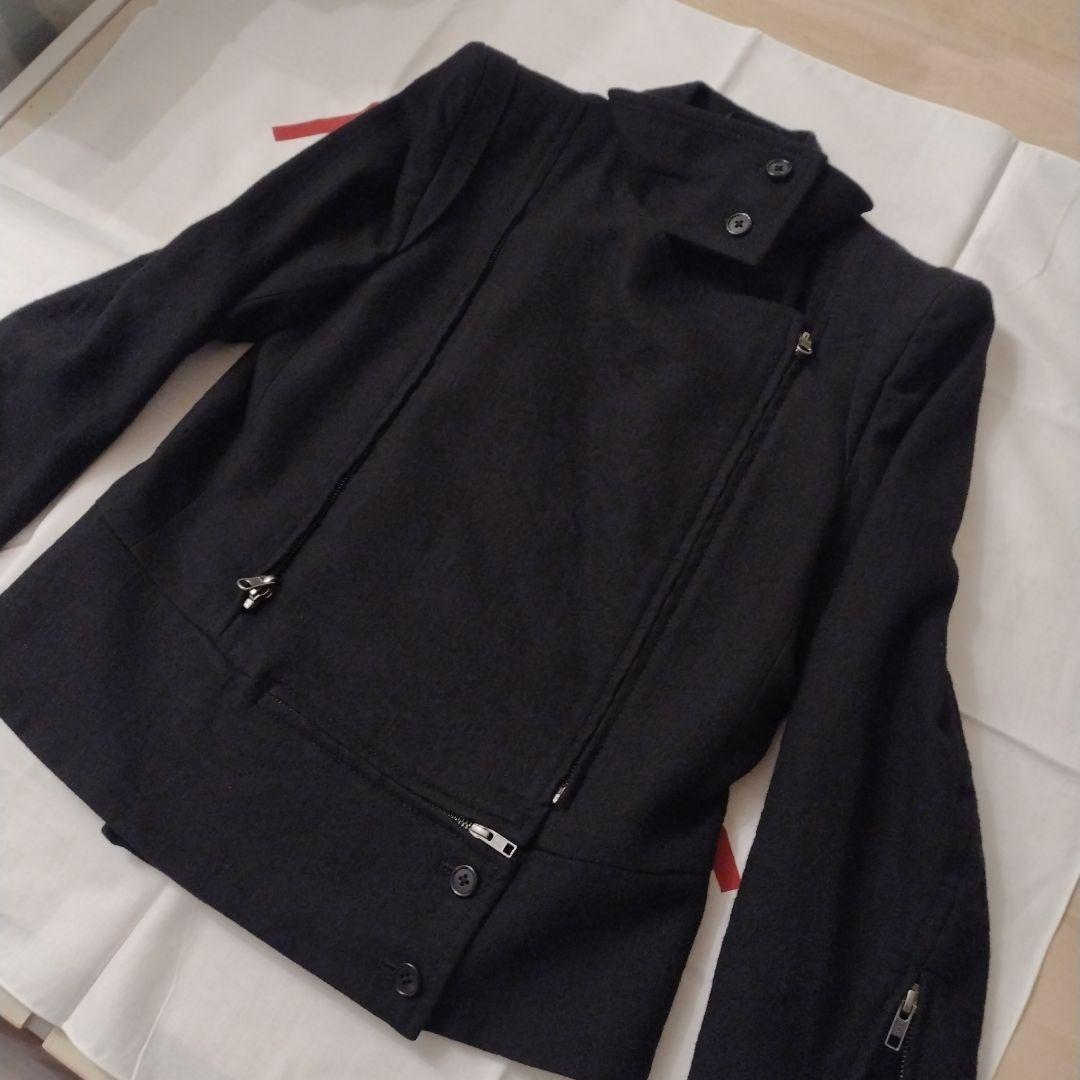 ANN DEMEULEMEESTER ジャケット 40 黒