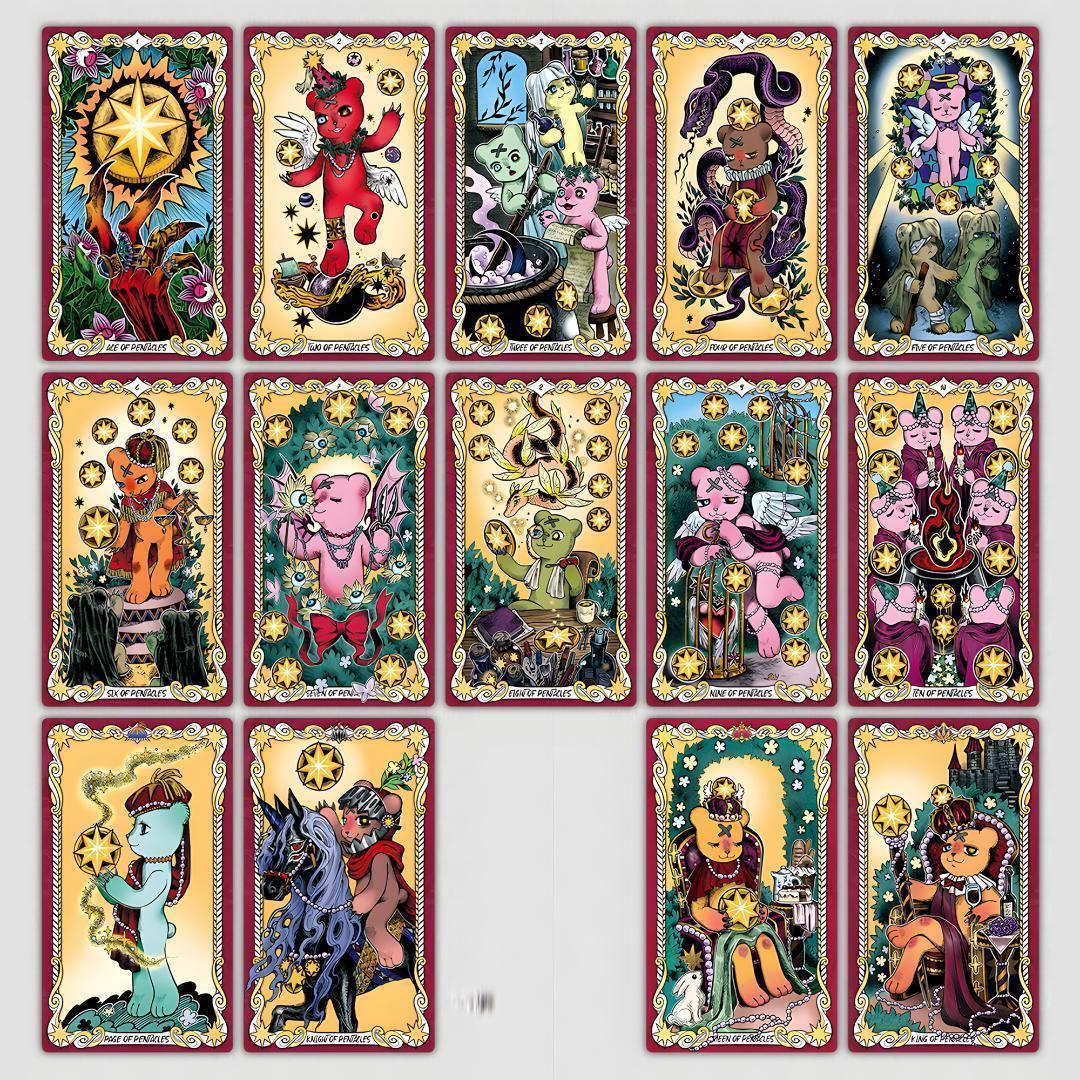 【正規品タロットカード】レア✨クラウドファンディング完売✨封印されたクマタロット