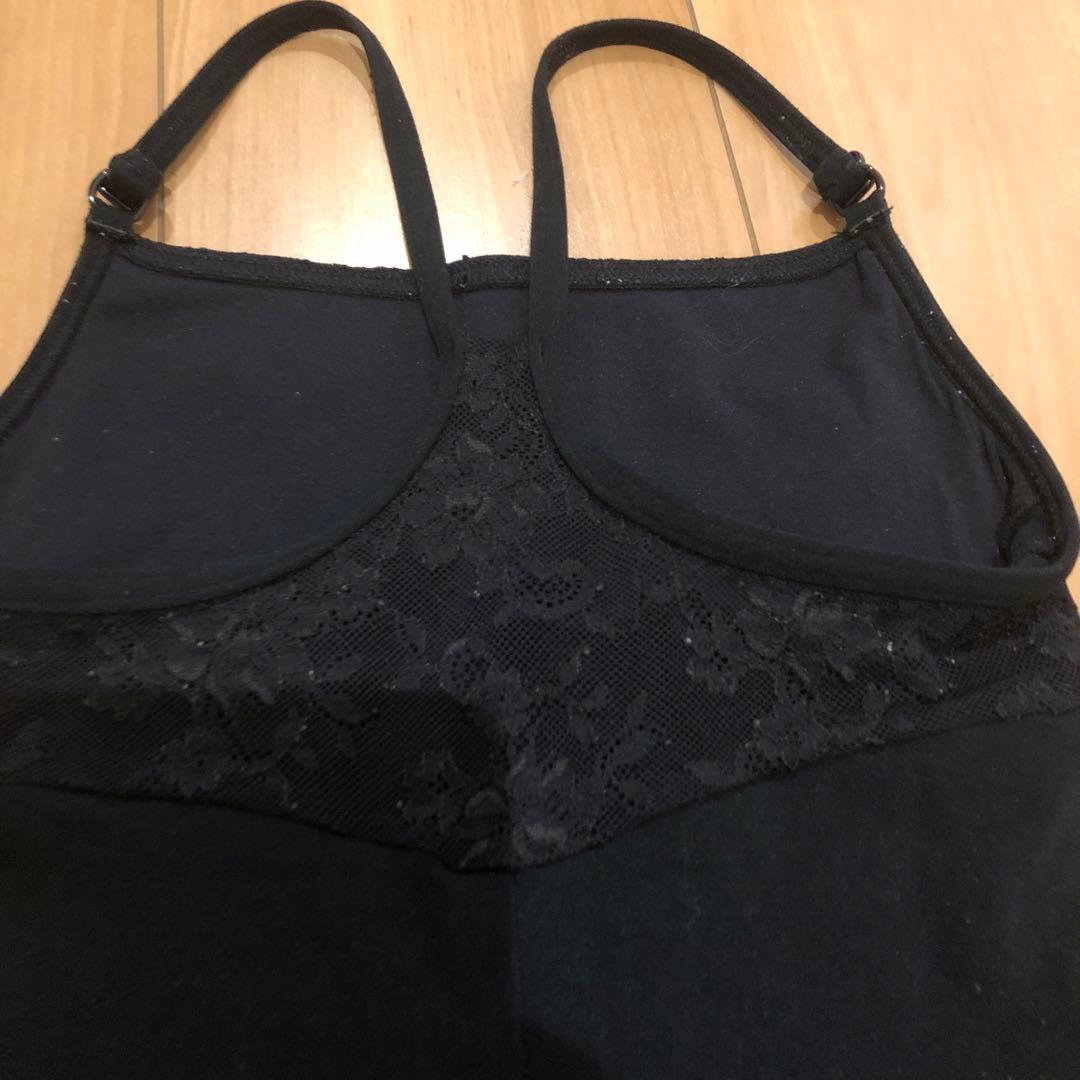 チャコット　ワンピース　レオタード　ブラック　140cm