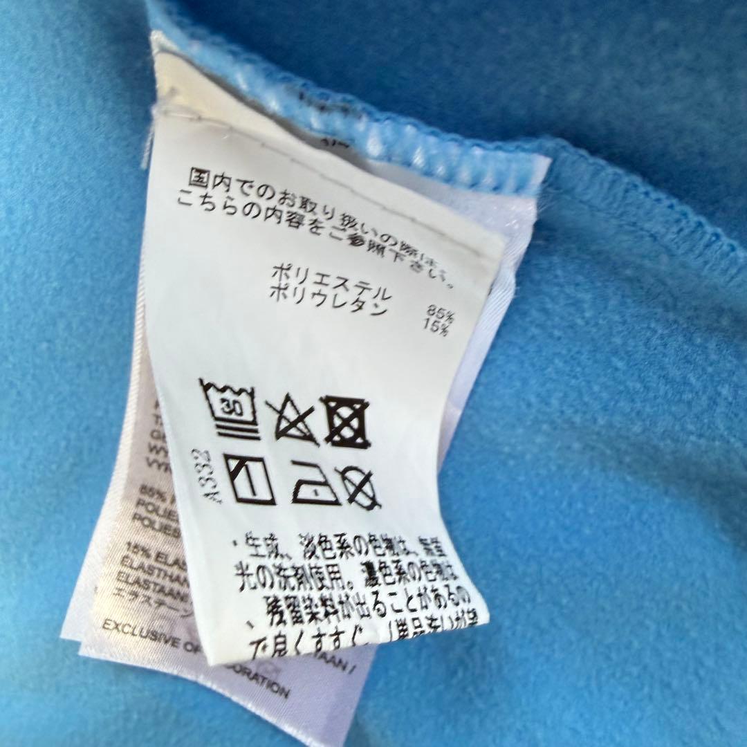 【ジェイリンドバーグ】美品 ジップジャケット ブルー ビックロゴ L メンズ