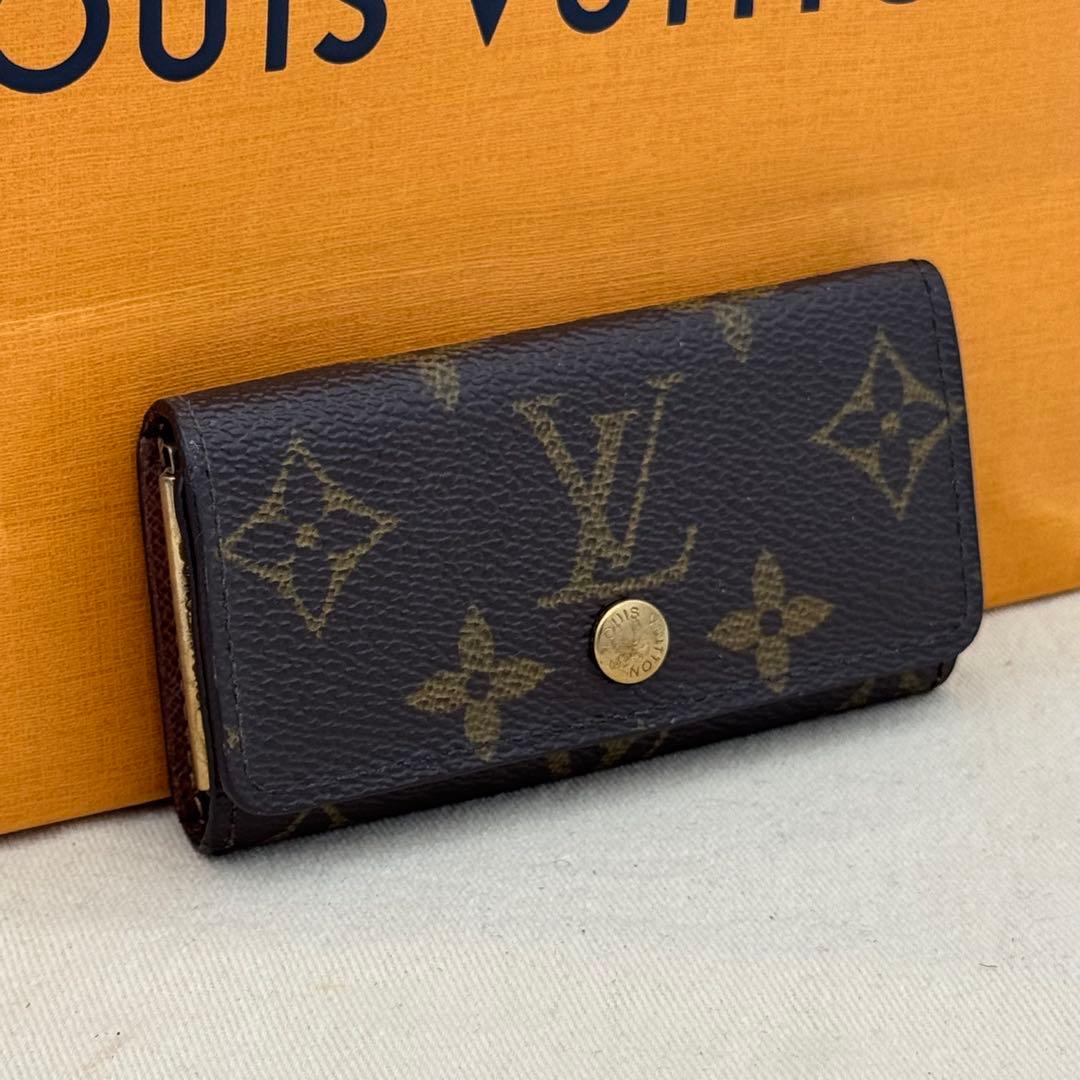 ヴィトン モノグラム ミュルティクレ4 キーケース 4連