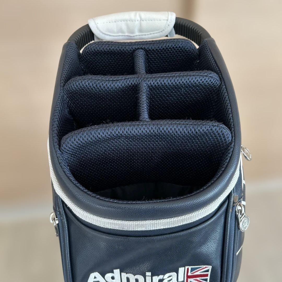 Admiral ネイビー ゴルフバッグ