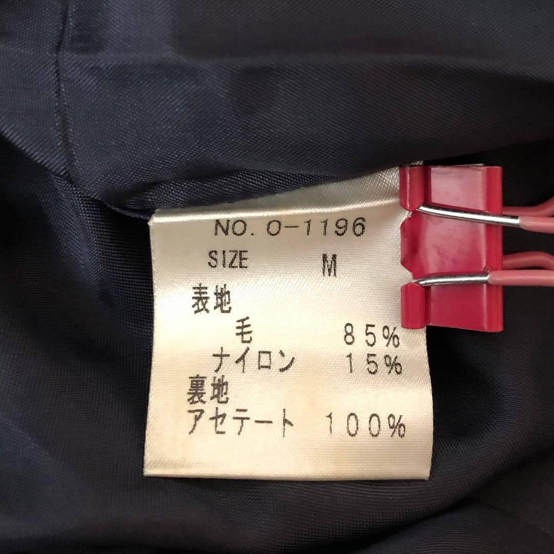 Jane Marple 日本製　半袖ワンピース　裾バルーン　ウール混　ロング　M