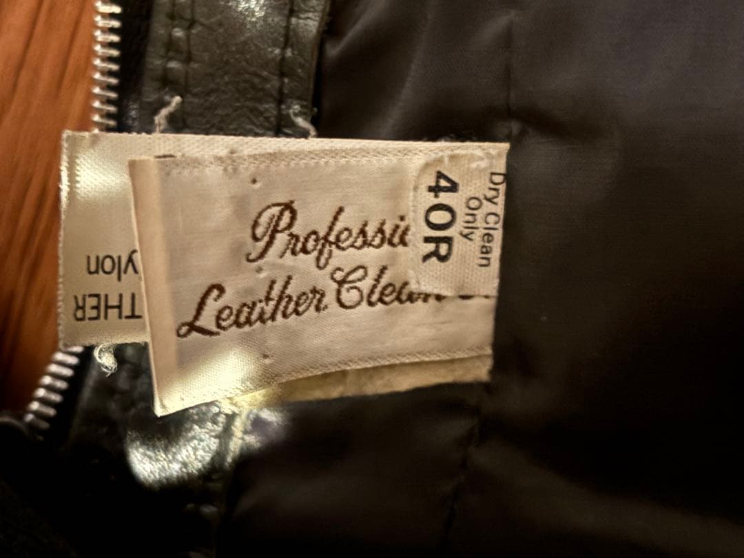 カ*撃様 The Leather Shop レザーライダースジャケット