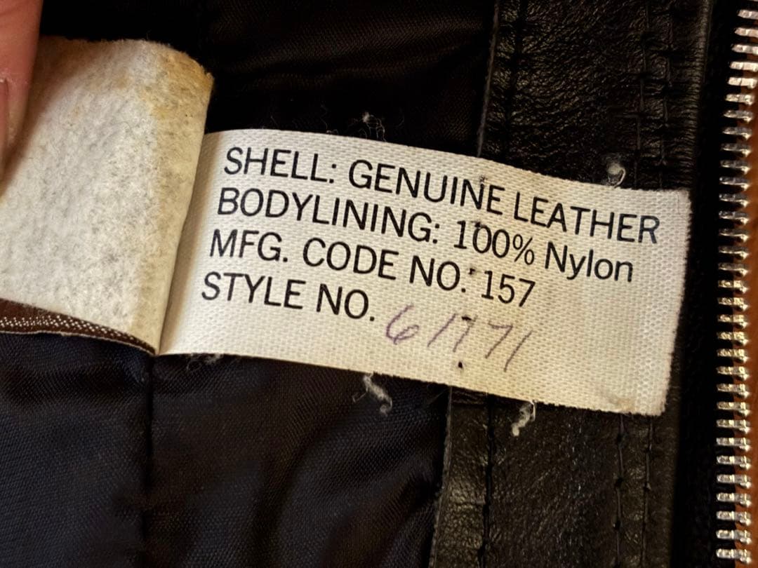 カ*撃様 The Leather Shop レザーライダースジャケット