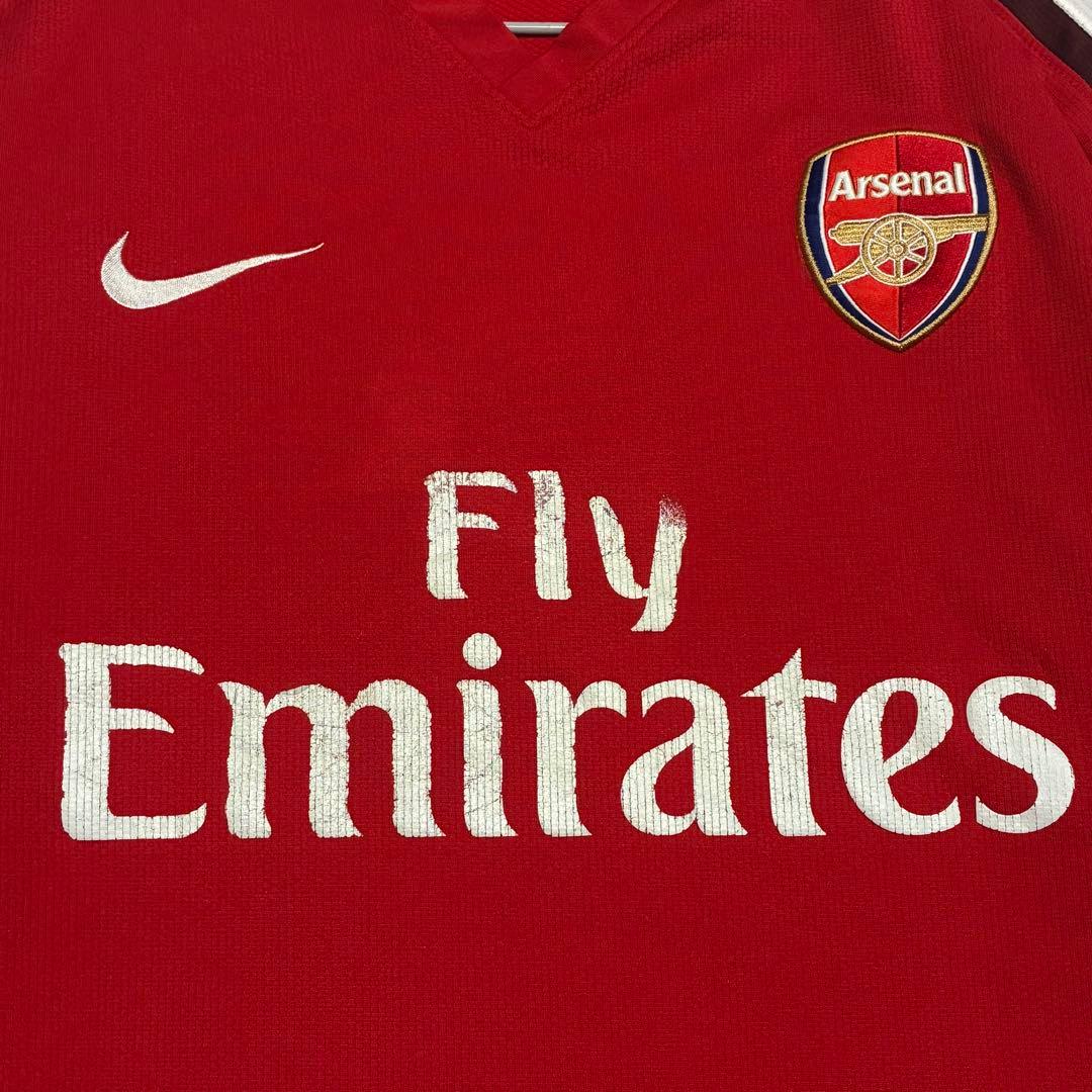 NIKE ナイキ Arsenal アーセナル 08−10 ホーム ユニフォーム