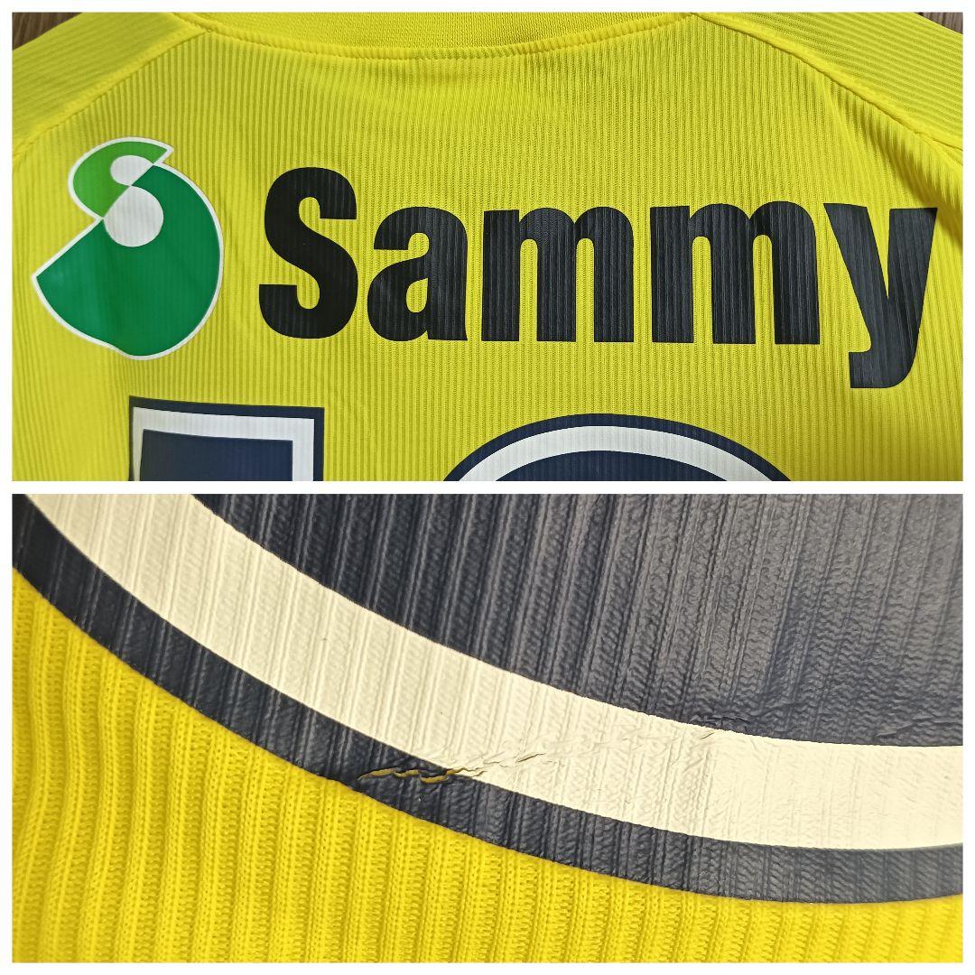 ミズノ ジェフ千葉 巻誠一郎 サイン入りユニフォーム 2006ホーム M