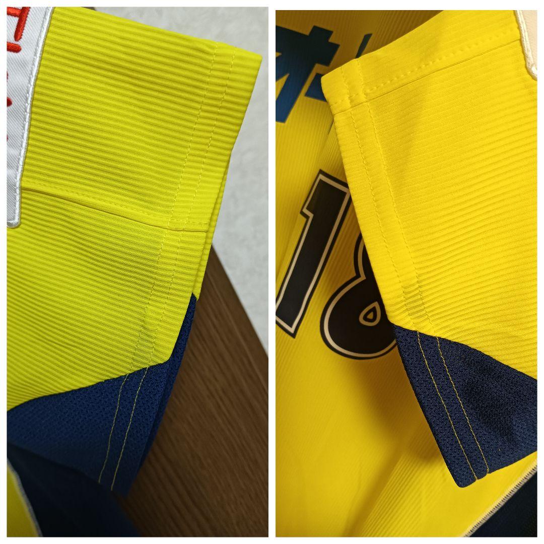 ミズノ ジェフ千葉 巻誠一郎 サイン入りユニフォーム 2006ホーム M