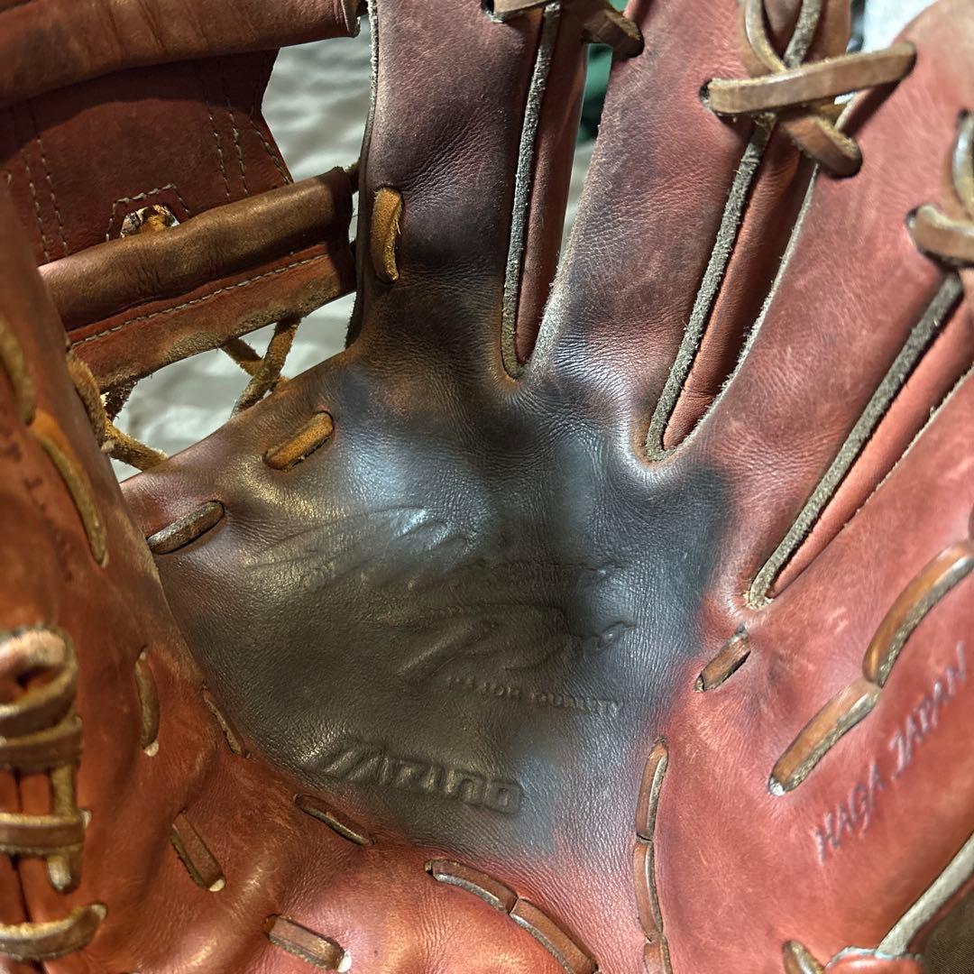 Mizuno 硬式グローブ ブラウン