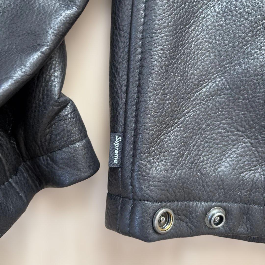 Supreme®/Schott® Leather Clip Jacket