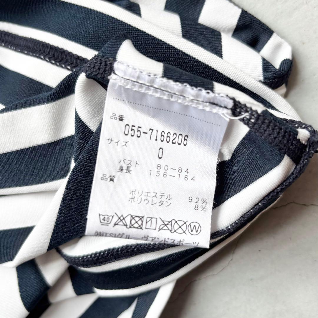 【美品】PEARLY GATES ATHL インナーモックネックシャツ ボーダー