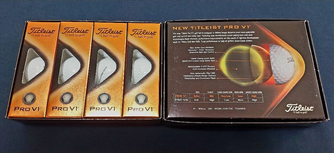 残り2セット！ 新品未使用 Titleist Pro V1 (2ダース)