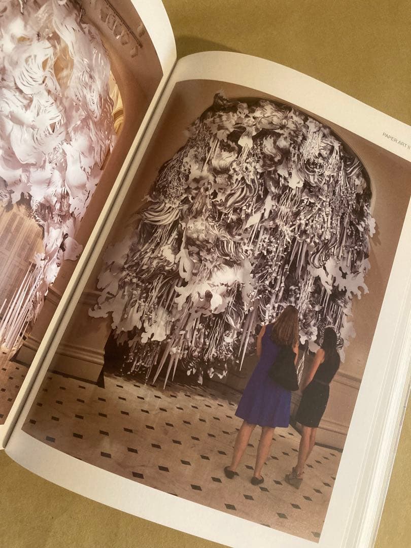 PAPER ART Ⅱ 紙　ペーパー　作品集　デザイン　創造性