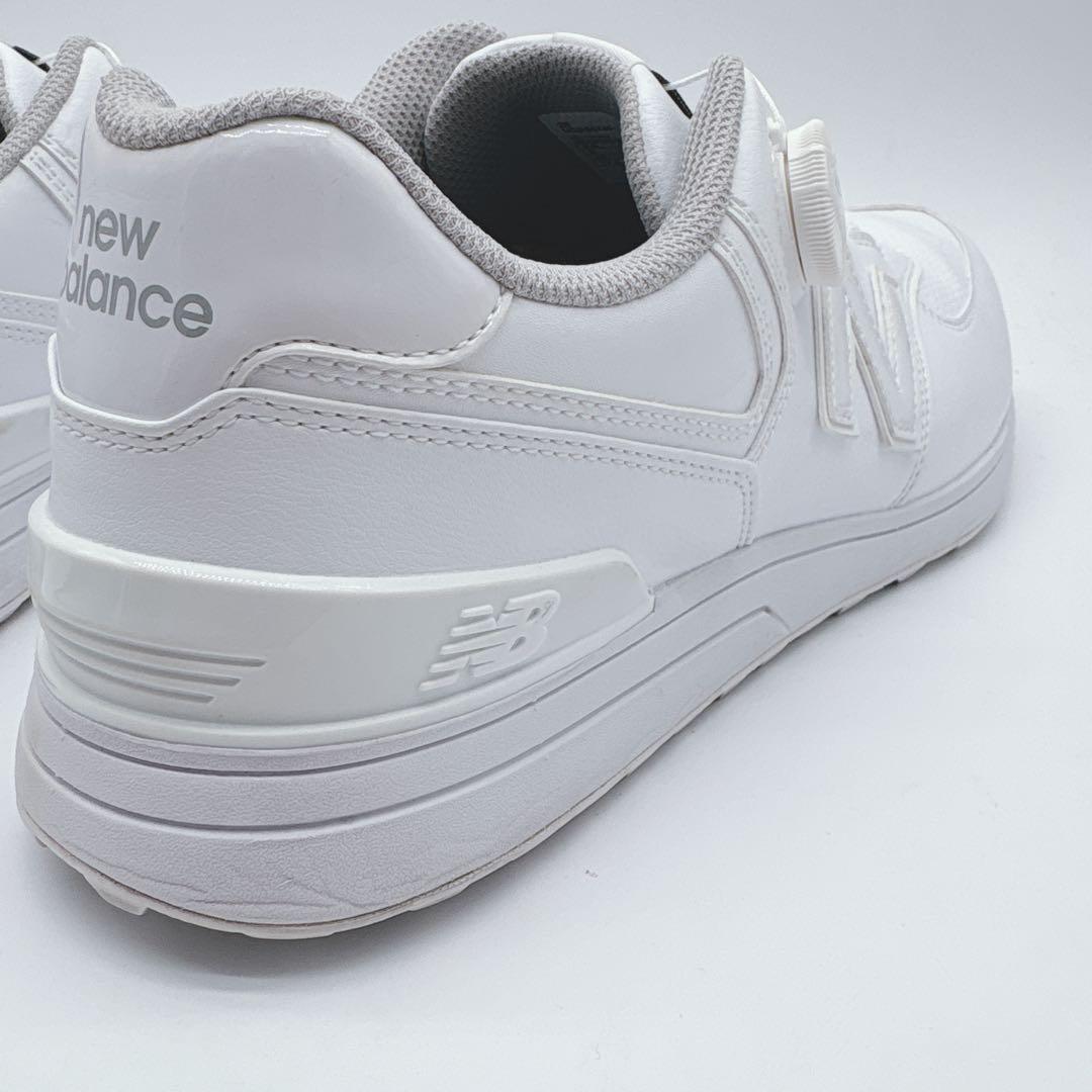 美品✨NEW BALANCE 574 ゴルフシューズ スパイクレス ホワイト
