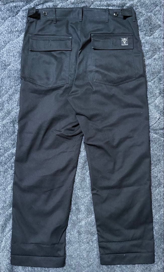 サウス2ウエスト8 Fatigue Pant - PE C Twill ブラック