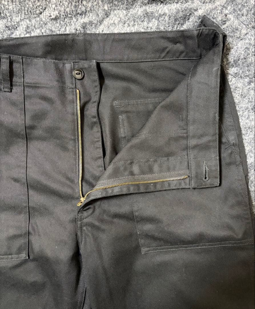 サウス2ウエスト8 Fatigue Pant - PE C Twill ブラック