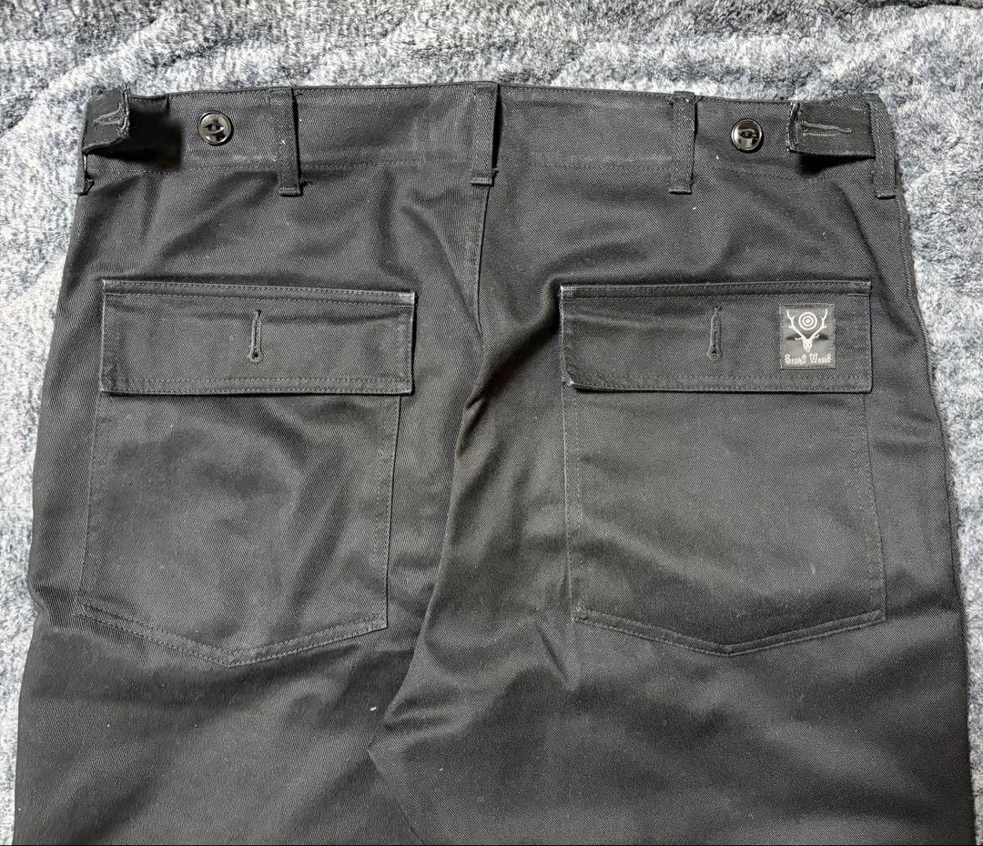 サウス2ウエスト8 Fatigue Pant - PE C Twill ブラック