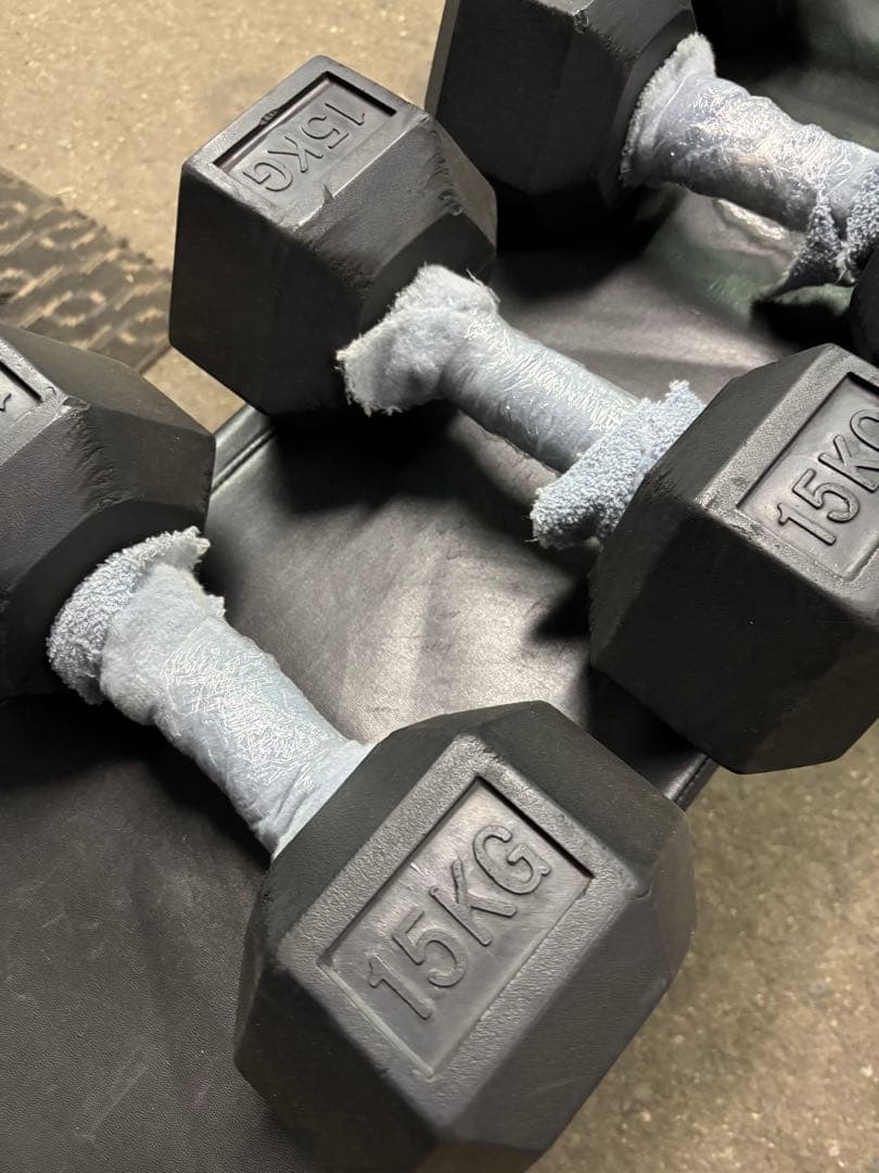 大阪引取り限定　ヘックスダンベル12.5-15.0-17.5 セット