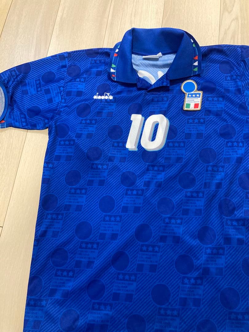 千*い様 ［超希少✨］1994年　イタリア代表ユニ　ロベルト・バッジョ　旧ディア