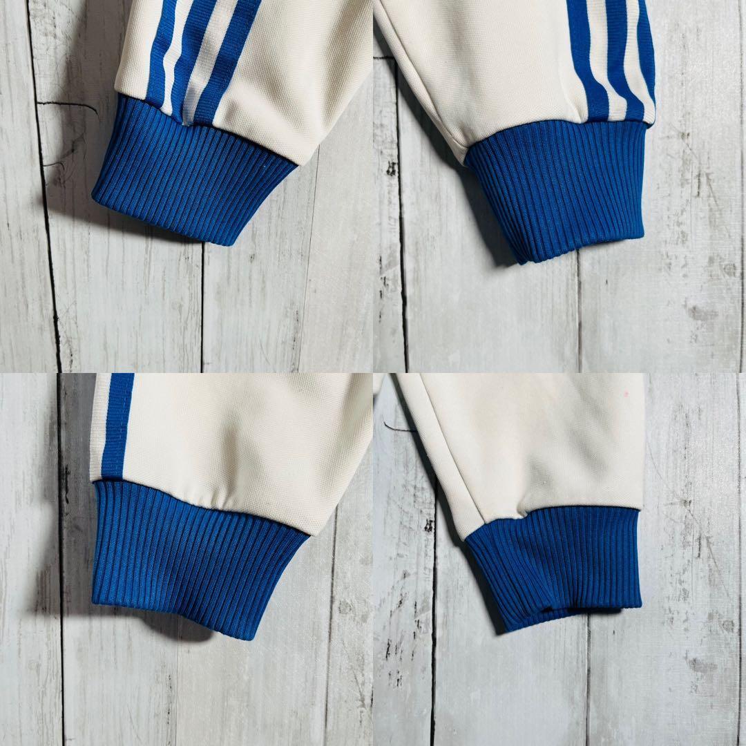 90s adidas アディダス トラックジャケット ジャージ ホワイト L