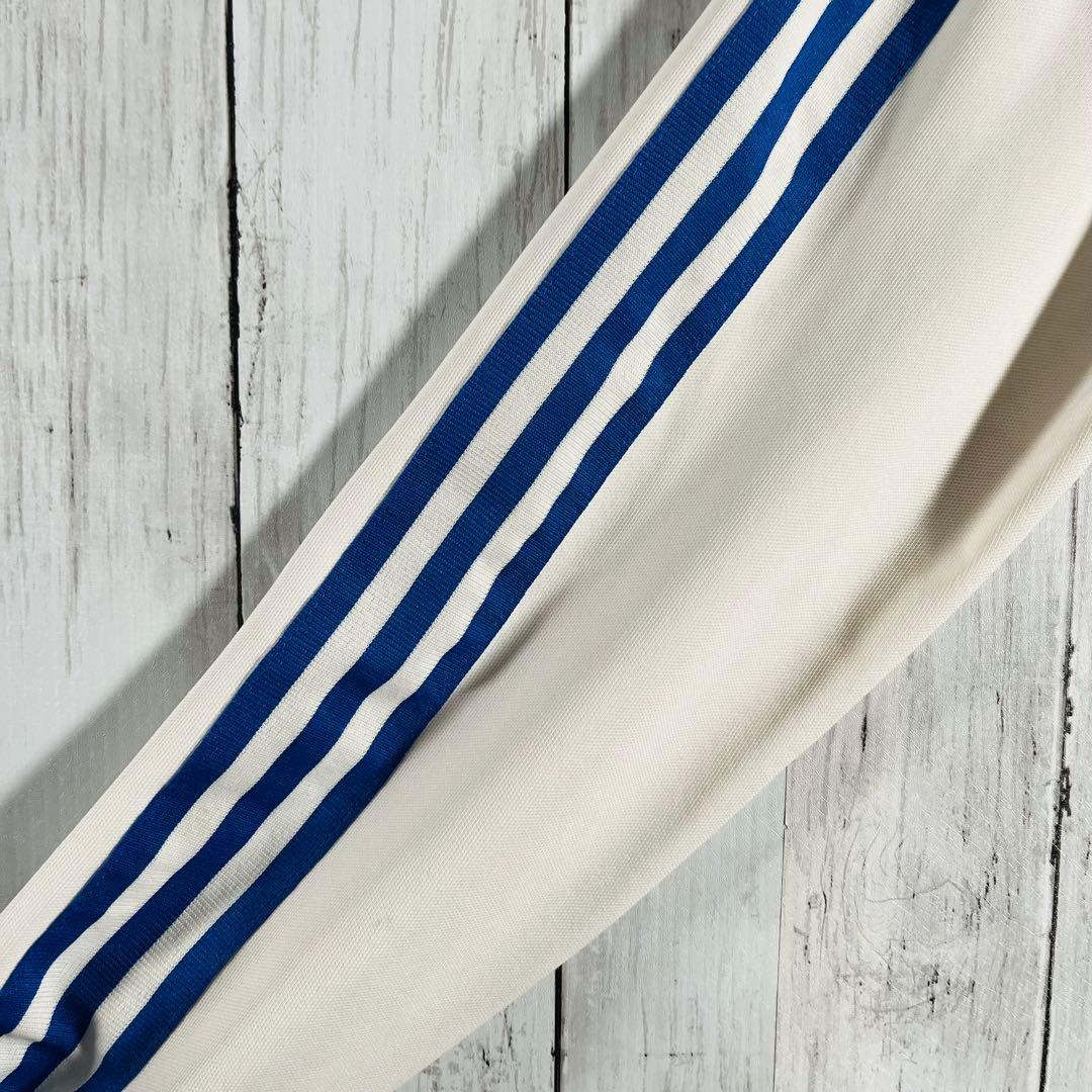 90s adidas アディダス トラックジャケット ジャージ ホワイト L