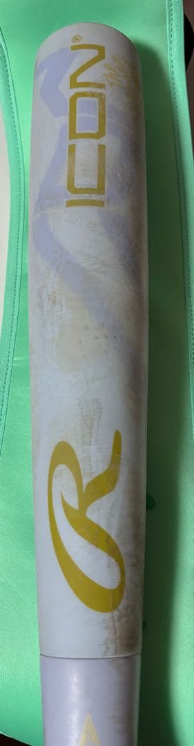 K*☆様 ローリングス icon 軟式バット 83cm 670g フロストホワイ