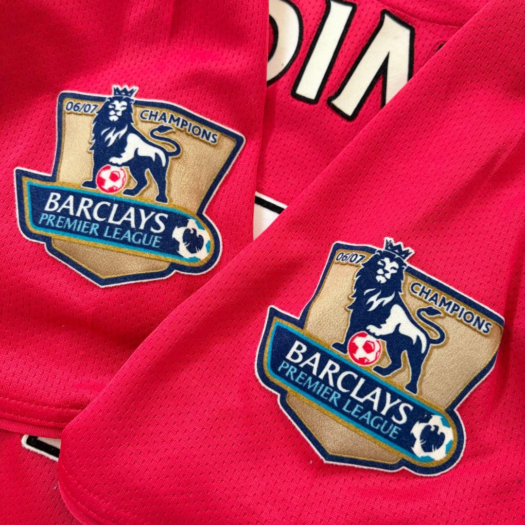 【PLパッチ／２冠モデル】リオファーディナンド ＃５ マンチェスターユナイテッド