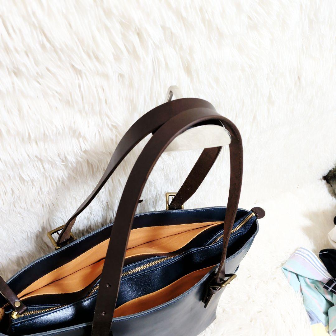 【希少】Zeha ツェハ トートバッグ ビジネスバッグ 高級姫路レザー