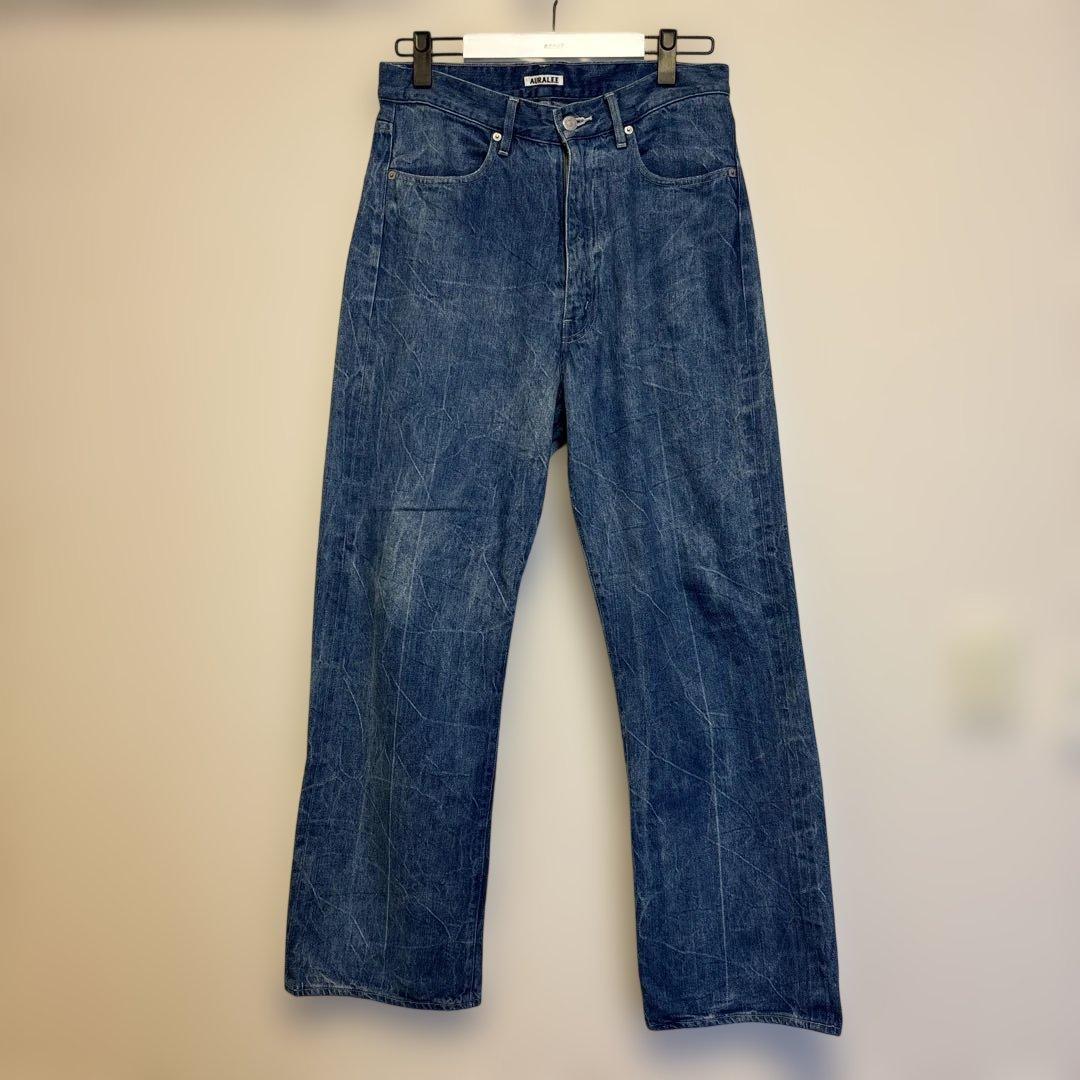 ケ*イ様 オーラリー 23SS SELVEDGE LIGHT DENIM PAN