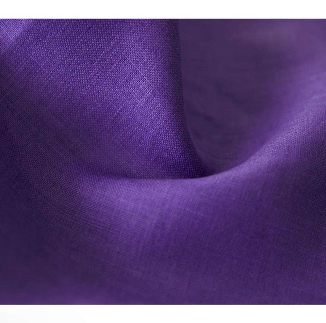 タキマキさん　オリジナルエプロン　パープル