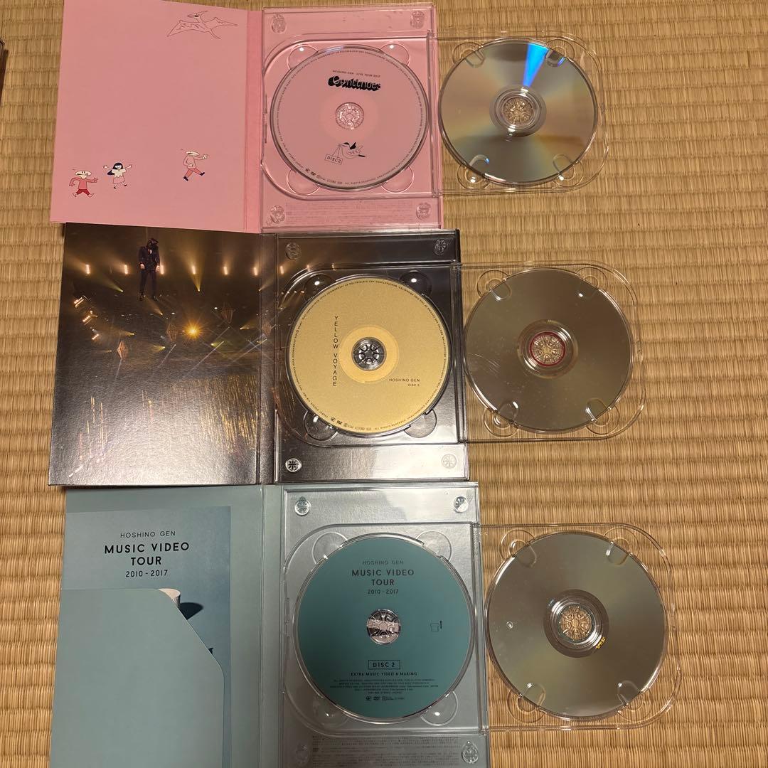 星野源CD5枚とDVD11枚セット(3月26日まで)