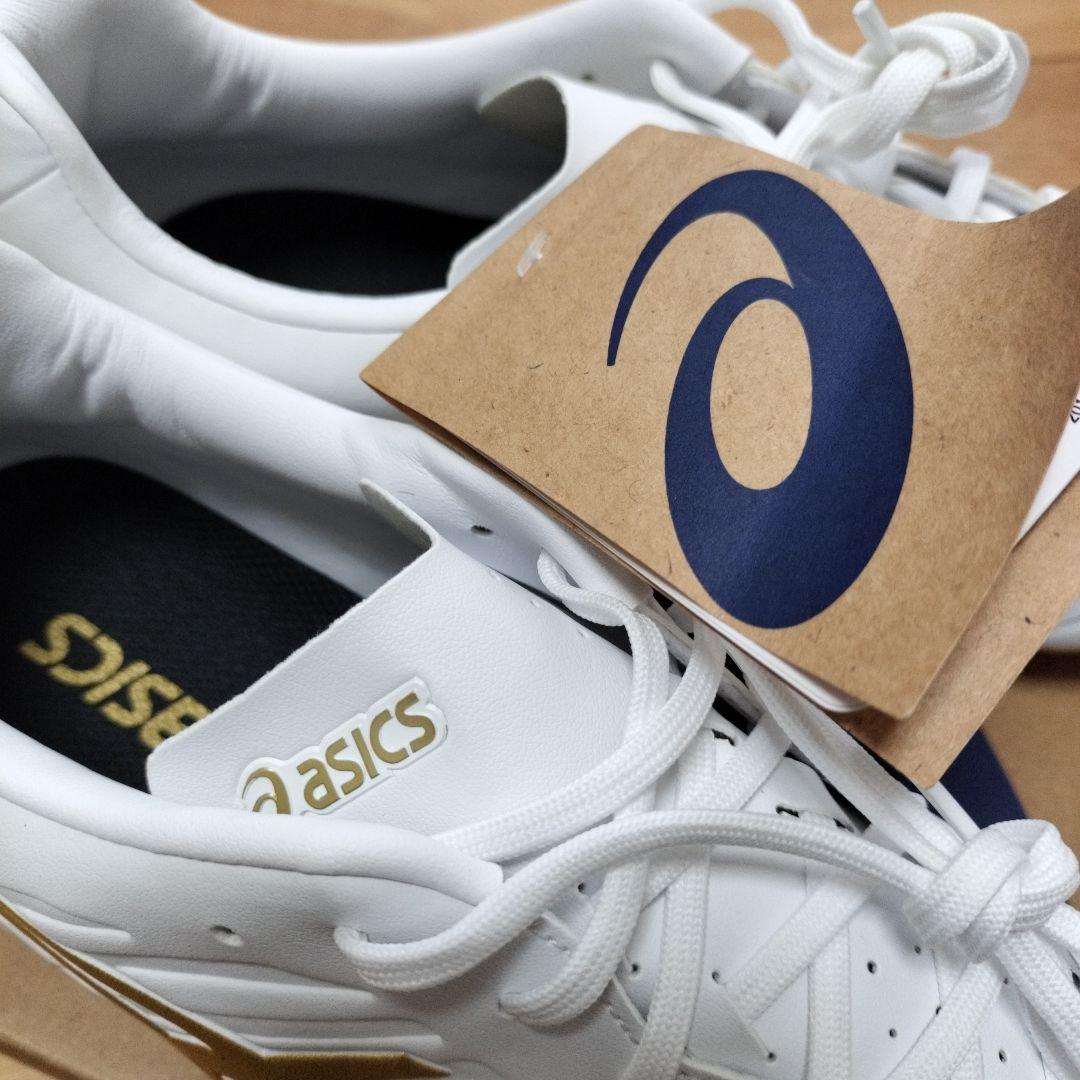 ASICS DS LIGHT サッカーシューズ ホワイト/ゴールド