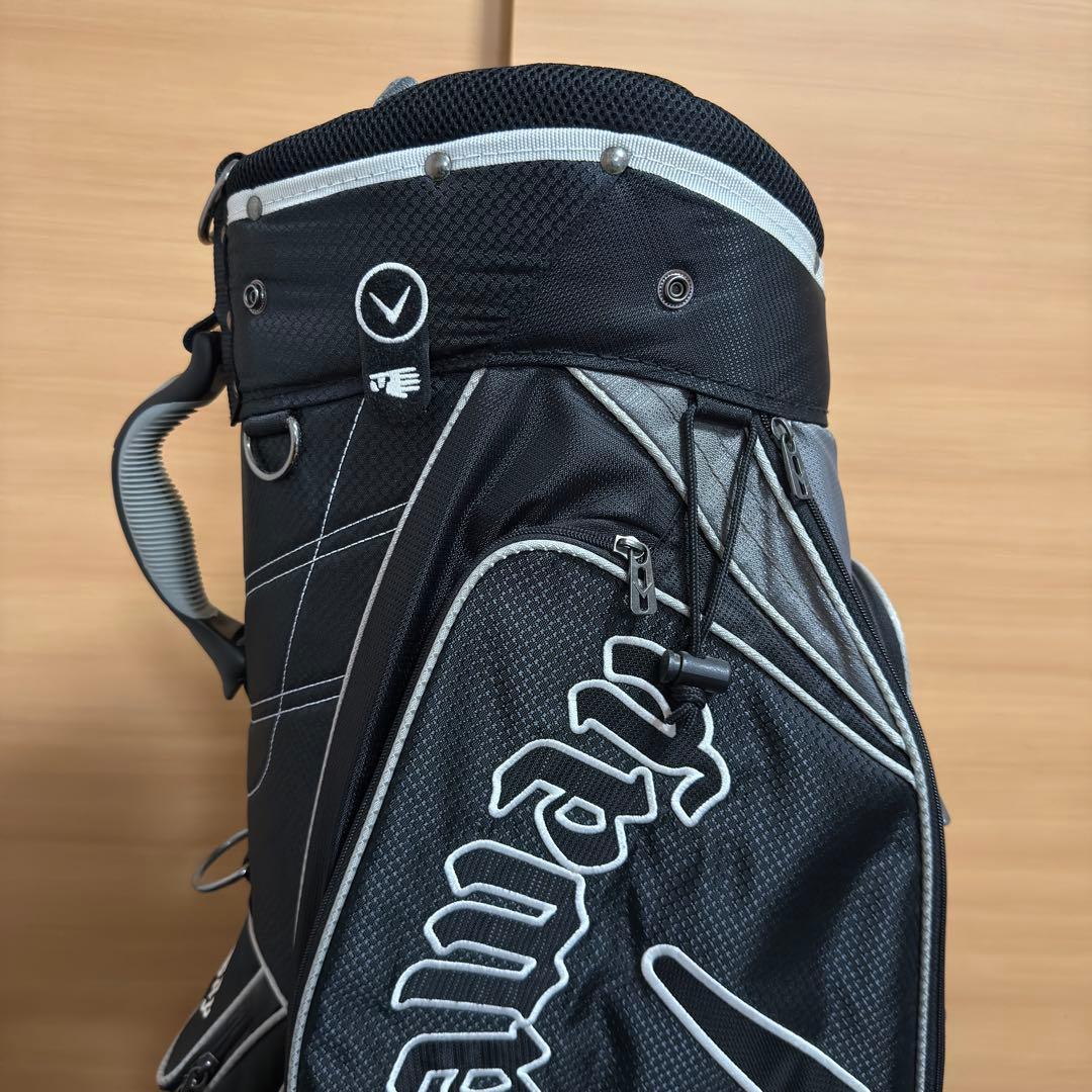 Callaway キャロウェイ ゴルフ キャディバッグ 7分割 ブラック 軽量