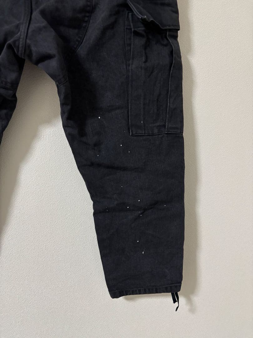 パンツ uniform experiment DRIPPING CARGO PANTS