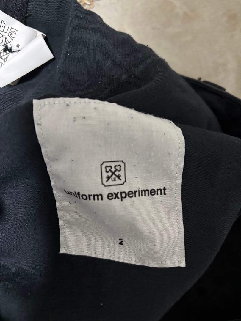 パンツ uniform experiment DRIPPING CARGO PANTS