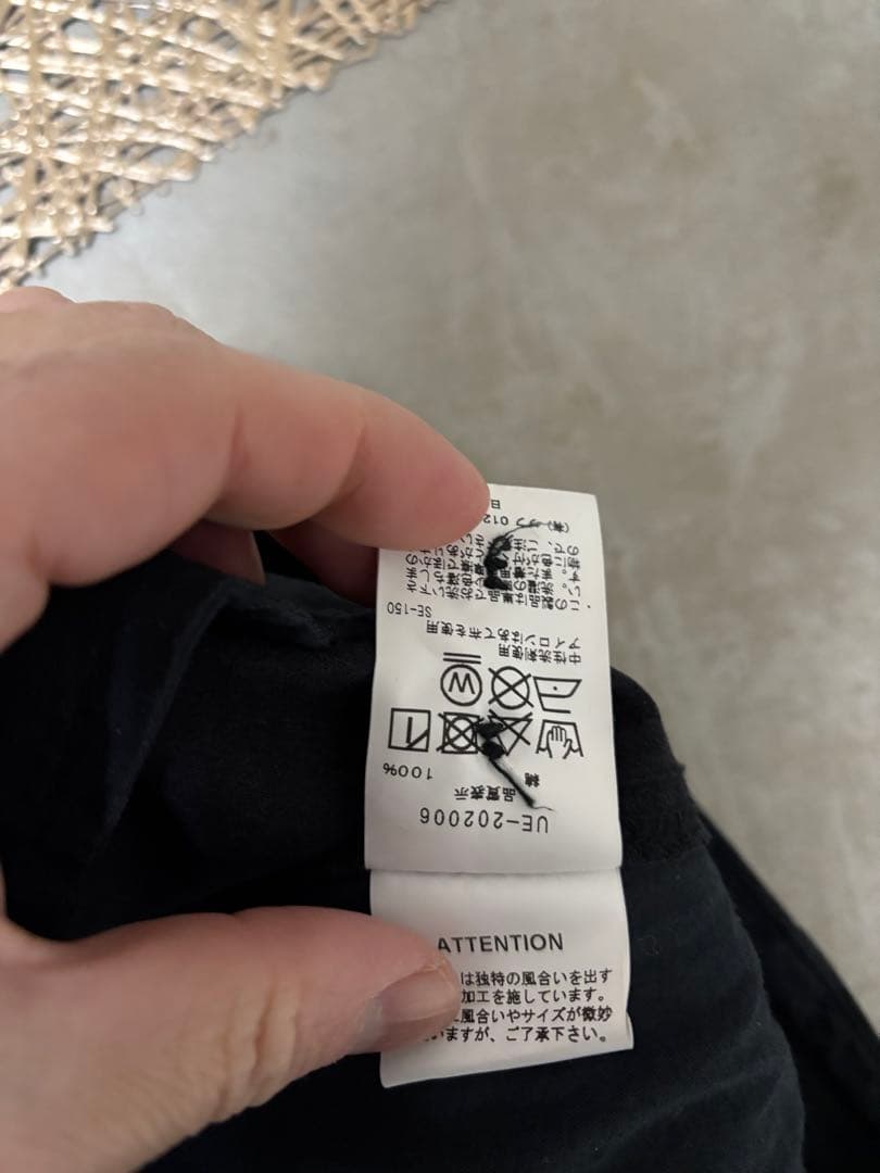 パンツ uniform experiment DRIPPING CARGO PANTS