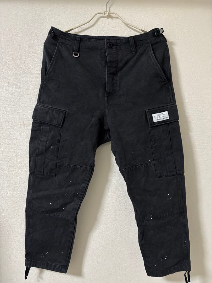 パンツ uniform experiment DRIPPING CARGO PANTS
