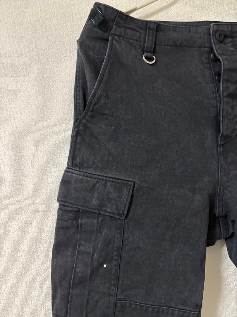 パンツ uniform experiment DRIPPING CARGO PANTS