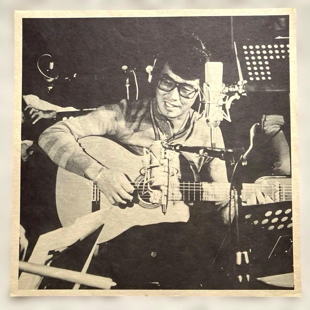 五木ひろし　ひろしとギター6　LPレコード　帯付き