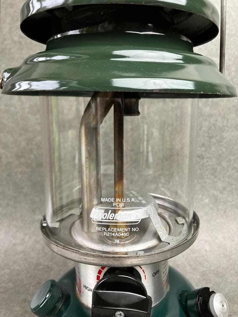 美品コールマン　286A　ワンマントルランタン2　ケース付　ガソリンランタン